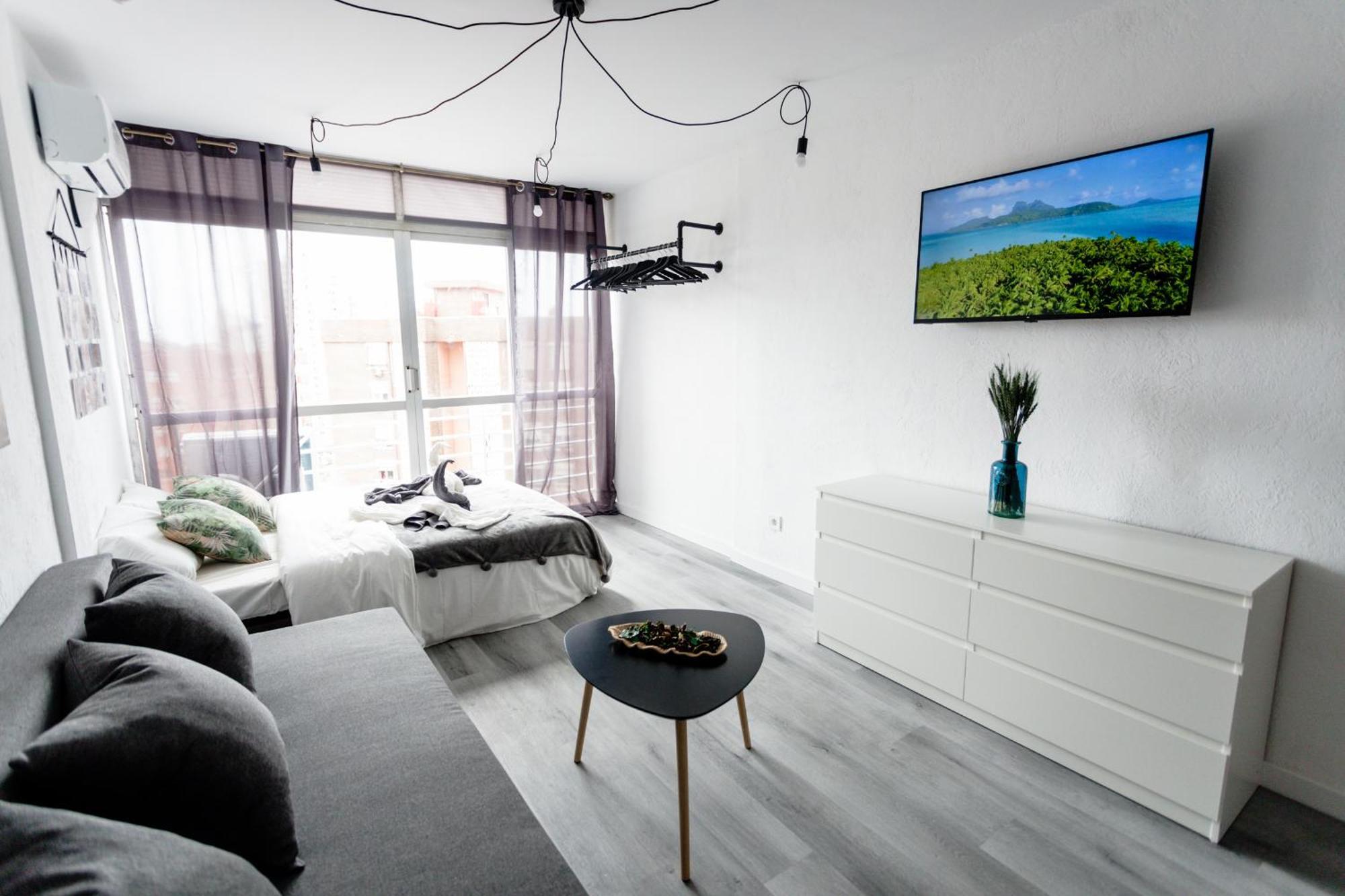 Great Panoramic View Studio Apartment Benidorm Zewnętrze zdjęcie