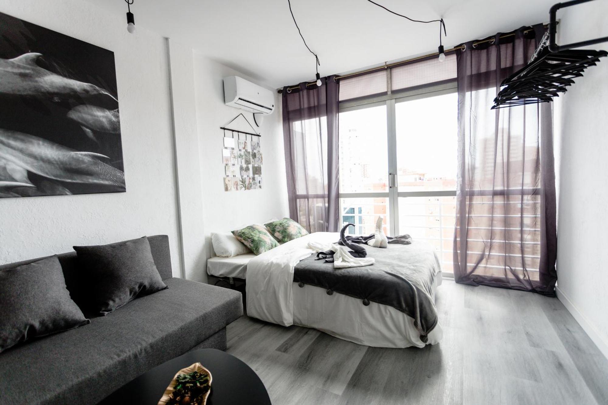 Great Panoramic View Studio Apartment Benidorm Zewnętrze zdjęcie